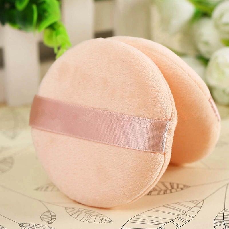 10pcs Round Cosmetic Puff Soft Makeup Sponge for Liquid Foundation