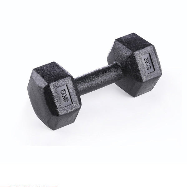 Rubberized Dumbbells Set Durable Home Fitness Arm Muscle Training Weights