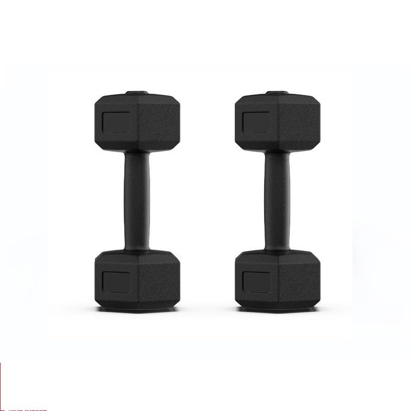 Rubberized Dumbbells Set Durable Home Fitness Arm Muscle Training Weights