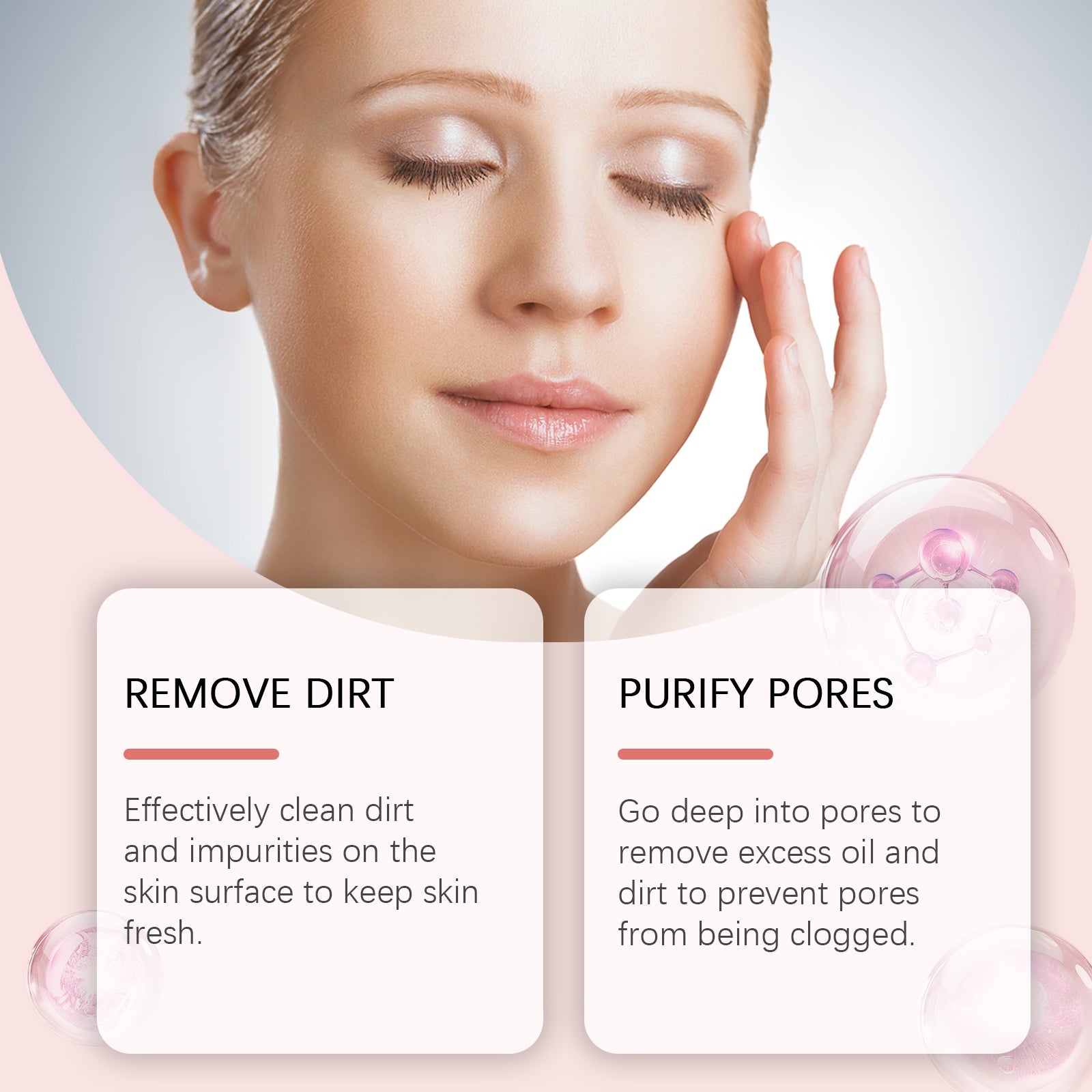 Pore Cleansing Cleanser Gentle Moisturizing Face Wash for Skin