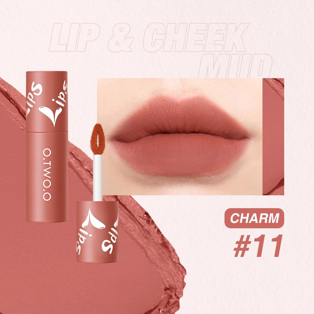 Lip Clay Matte Lip Cheek Dual Use Blusher Non Transfer