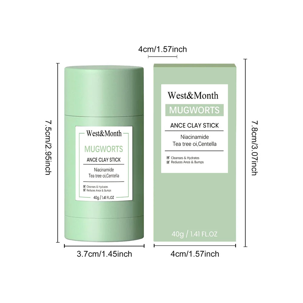 West Month Blackhead Mud Mask Oil Control Pore Care
