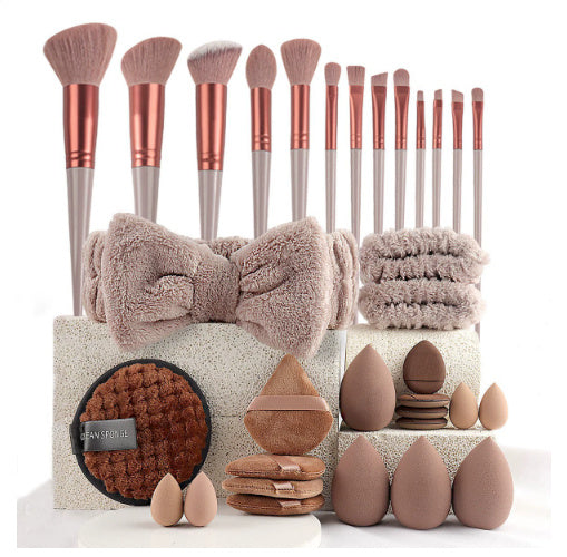 20-40 Beauty Tools Makeup Set Face Wash Complete Kit