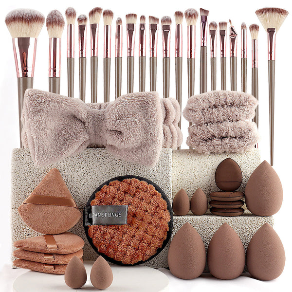 20-40 Beauty Tools Makeup Set Face Wash Complete Kit