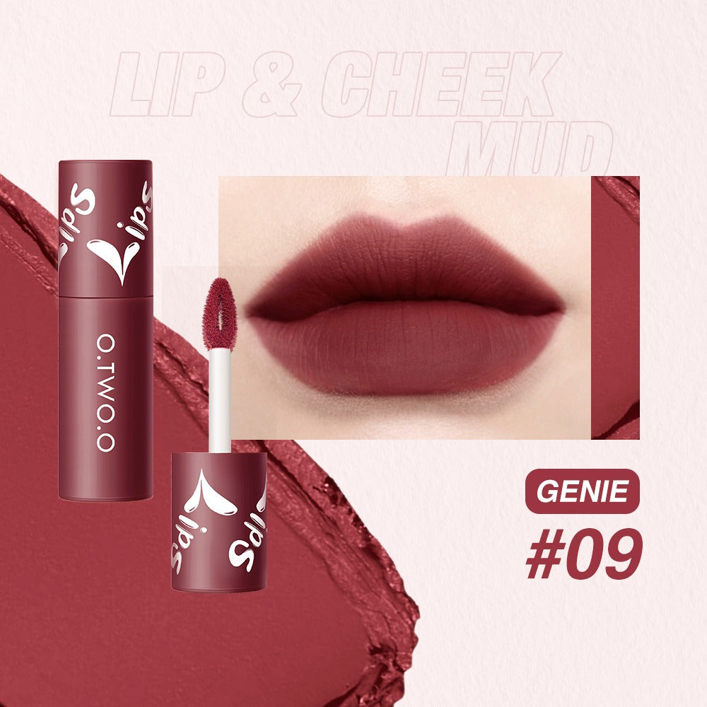 Lip Clay Matte Lip Cheek Dual Use Blusher Non Transfer