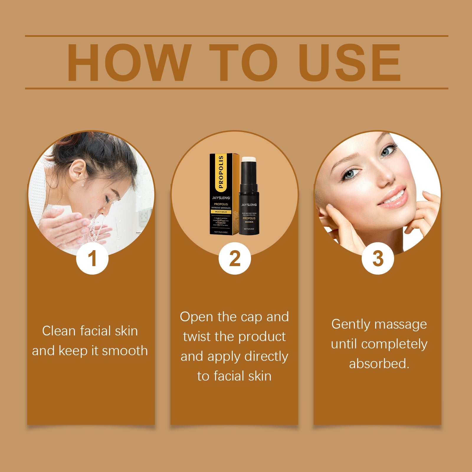 Propolis Firming Moisturizer Anti Wrinkle Hydrating Rejuvenating Face Cream