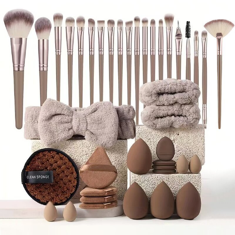 20-40 Beauty Tools Makeup Set Face Wash Complete Kit