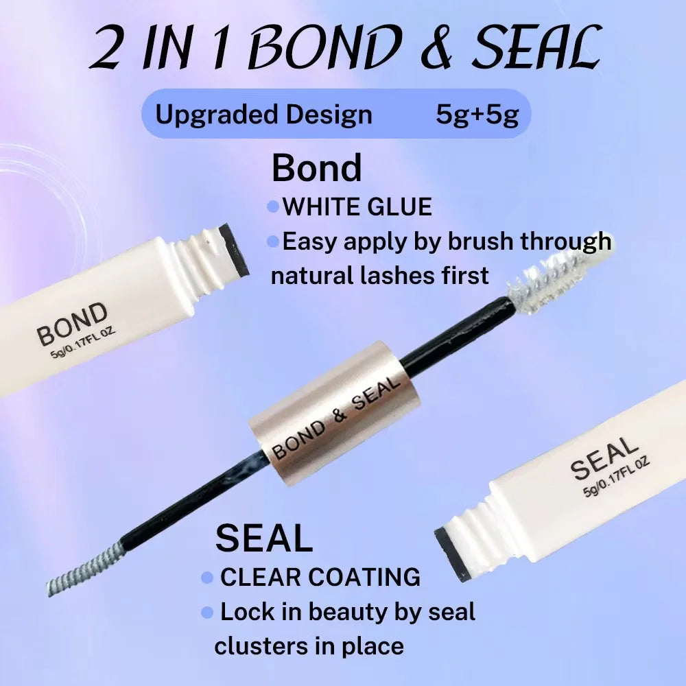 Natural Look 120 Cluster False Eyelash DIY Extension Kit