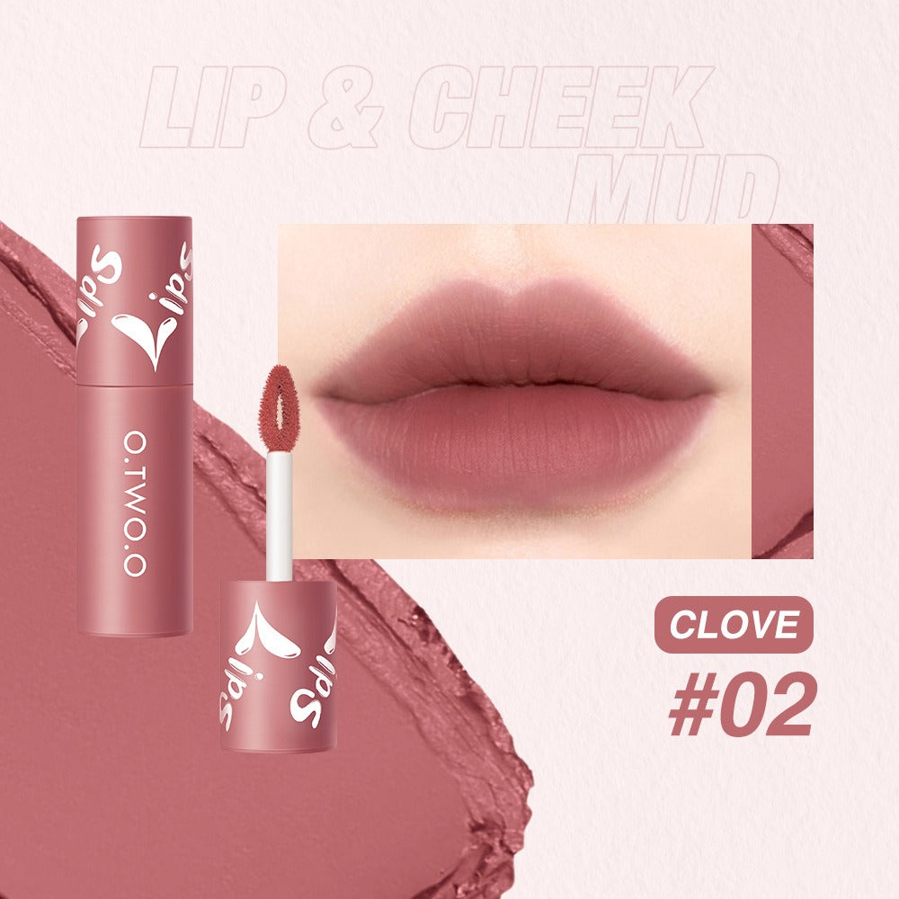 Lip Clay Matte Lip Cheek Dual Use Blusher Non Transfer