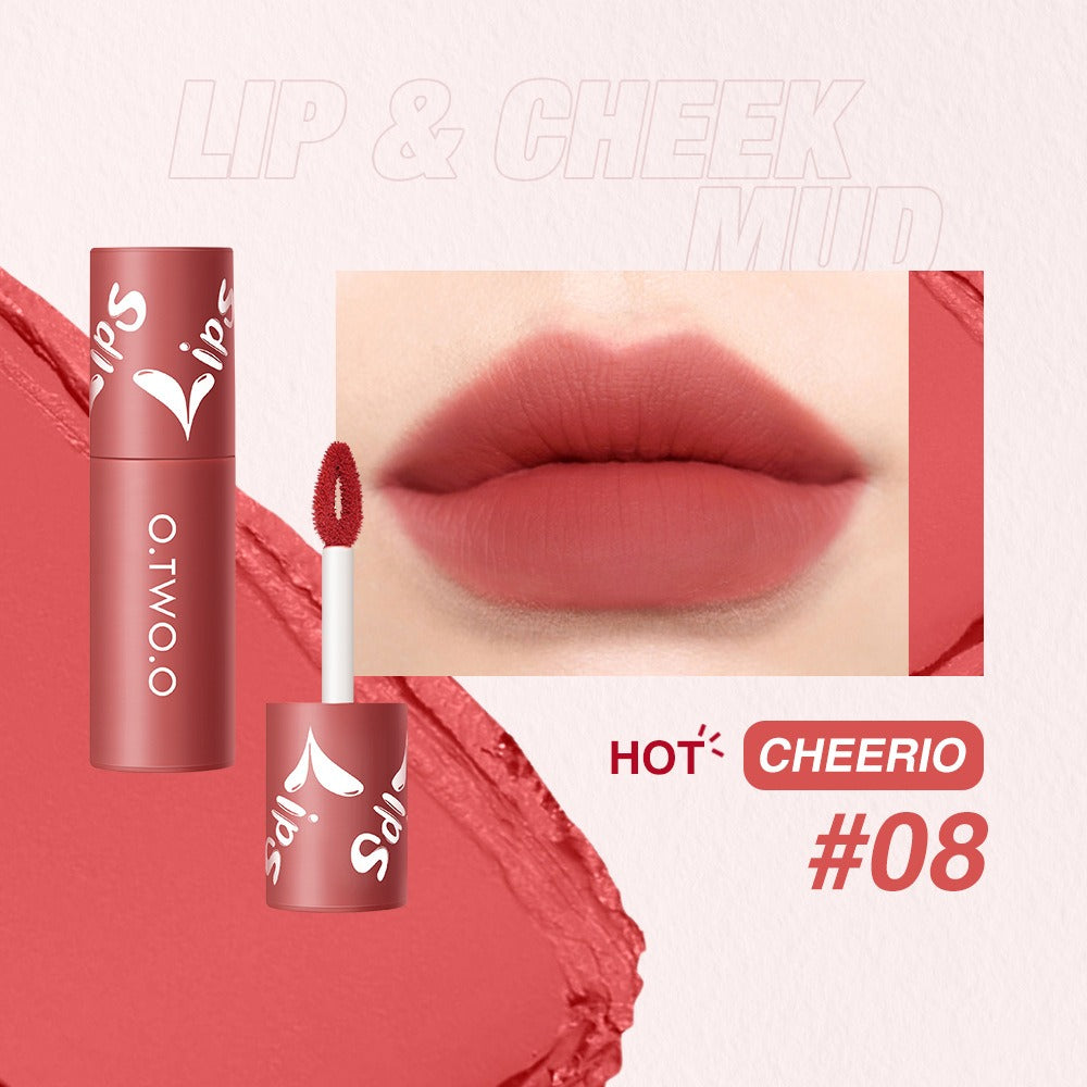 Lip Clay Matte Lip Cheek Dual Use Blusher Non Transfer