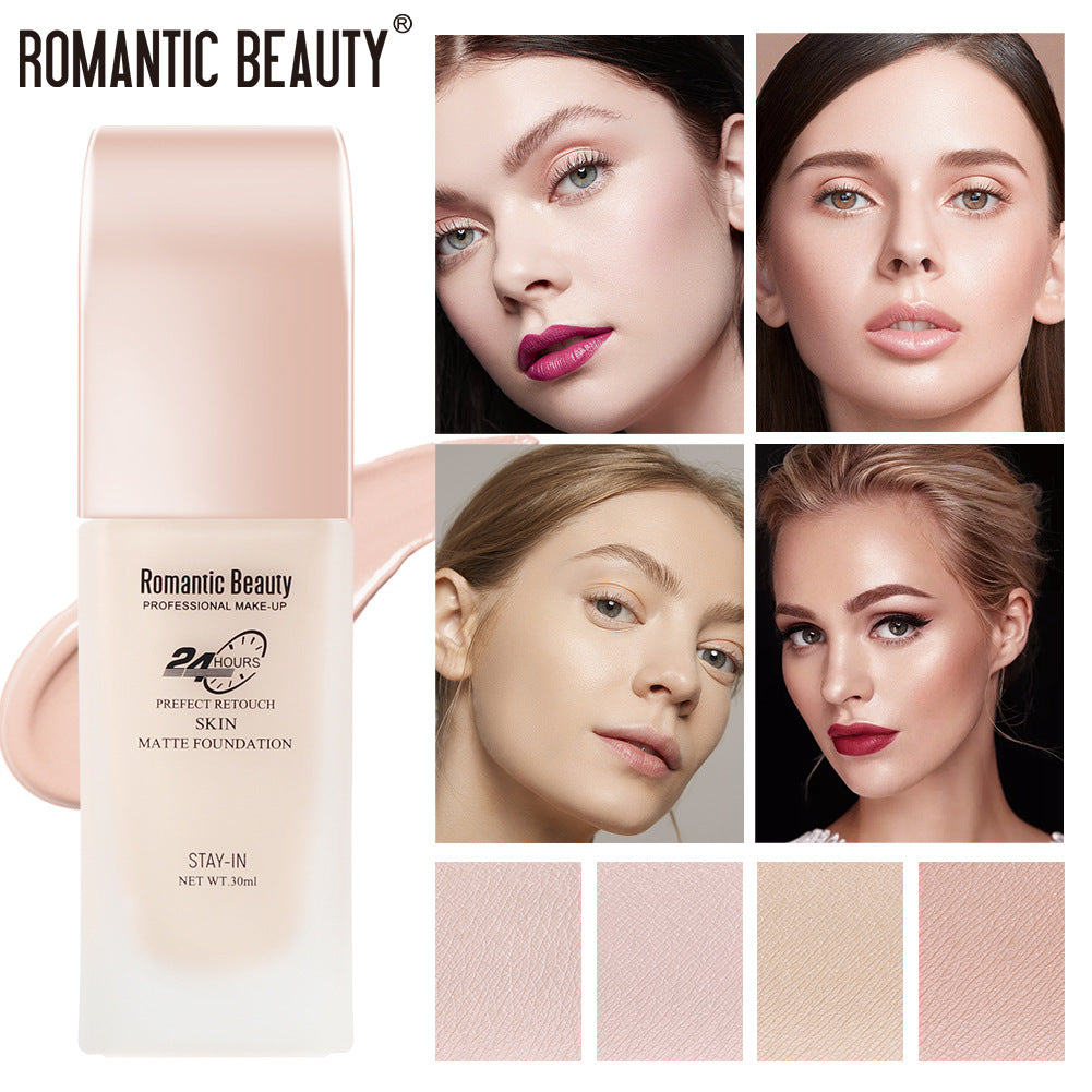 Romantic Beauty Long Lasting Oil Control Foundation Concealer Moisturizer