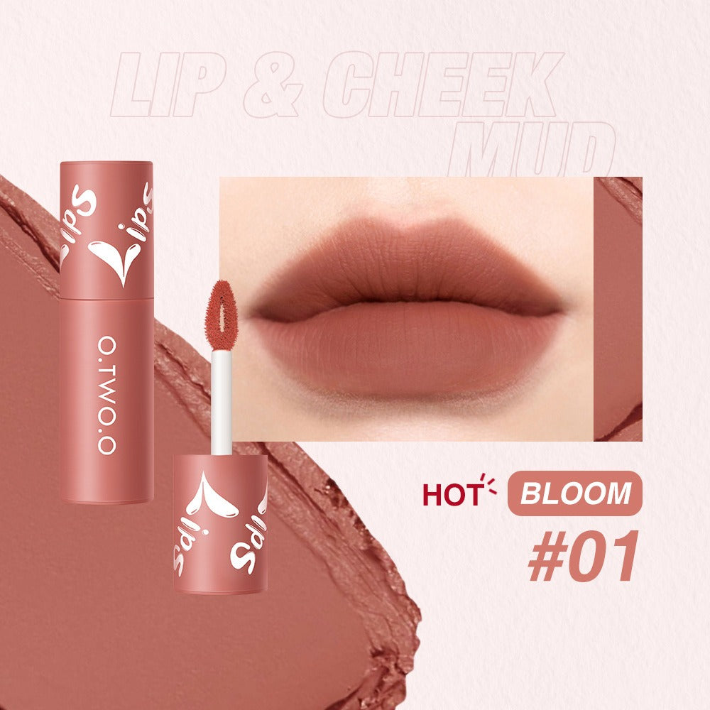 Lip Clay Matte Lip Cheek Dual Use Blusher Non Transfer