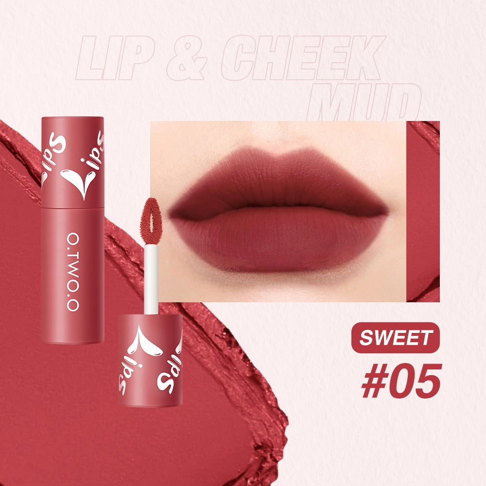 Lip Clay Matte Lip Cheek Dual Use Blusher Non Transfer