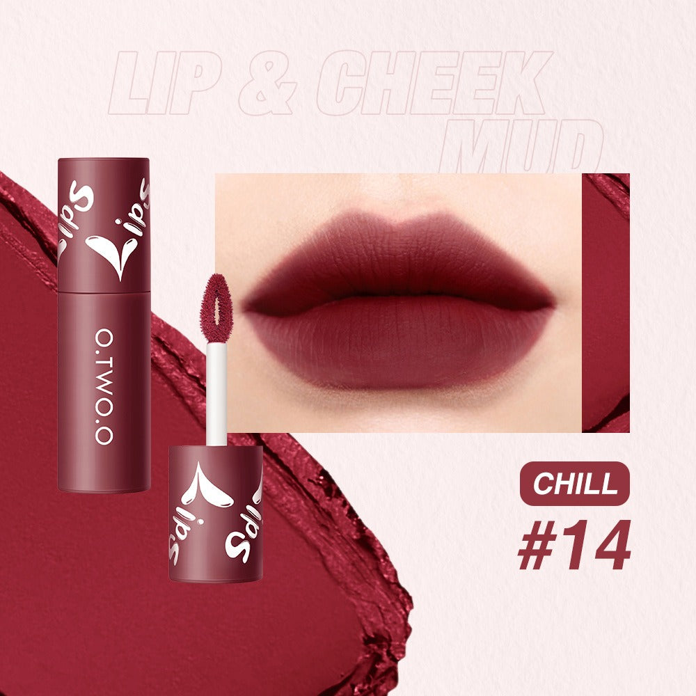 Lip Clay Matte Lip Cheek Dual Use Blusher Non Transfer