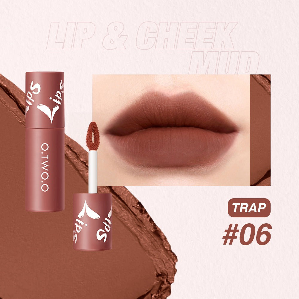 Lip Clay Matte Lip Cheek Dual Use Blusher Non Transfer