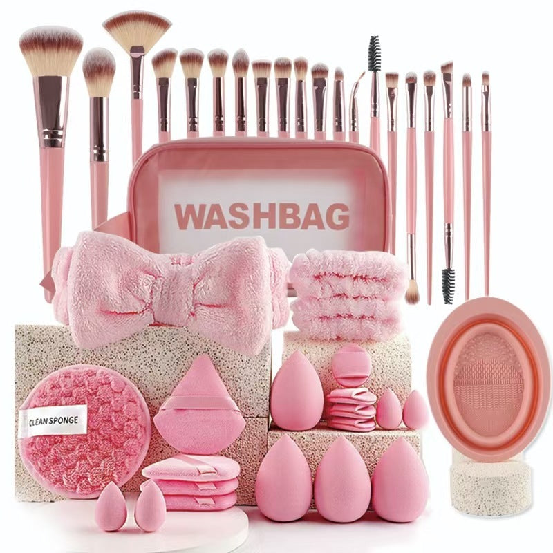 20-40 Beauty Tools Makeup Set Face Wash Complete Kit