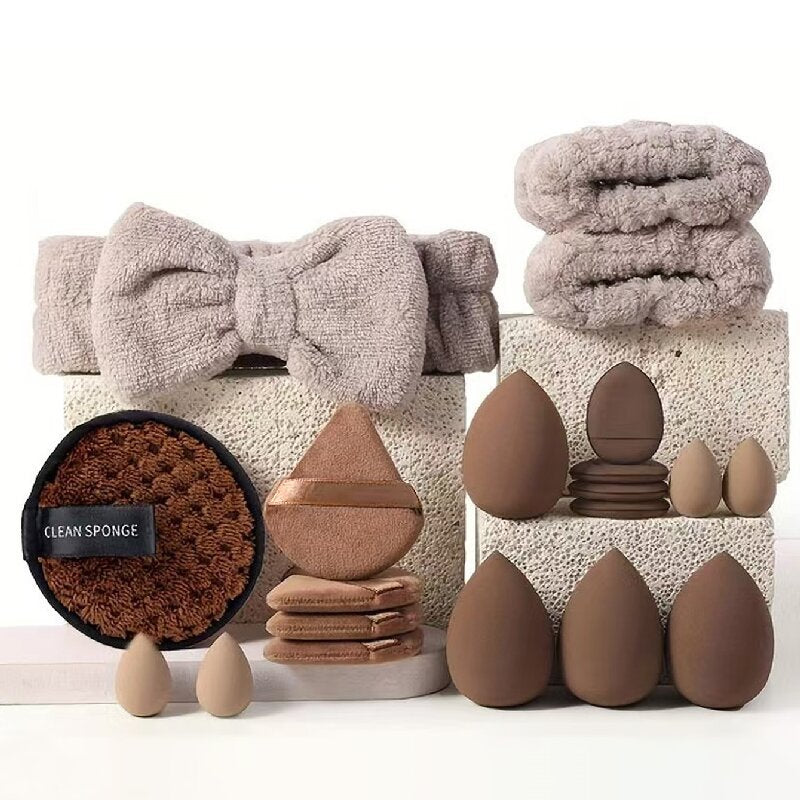 20-40 Beauty Tools Makeup Set Face Wash Complete Kit